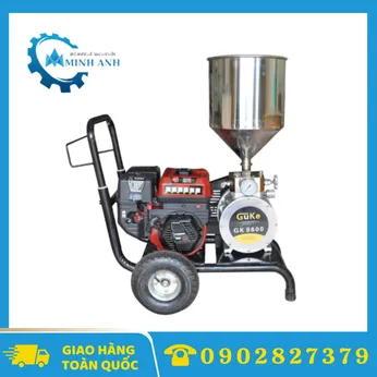 Máy Phun Bột Trét Tường Động Cơ Xăng GK-8600