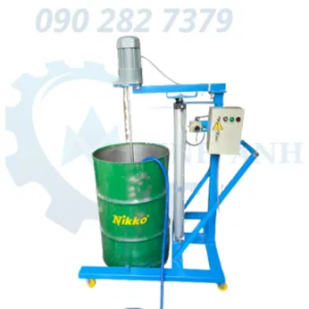Máy Khuấy dung dịch Nâng Hạ Tự Động 200 Lít