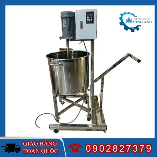 MÁY KHUẤY TRỘN 100 LÍT NÂNG HẠ CƠ