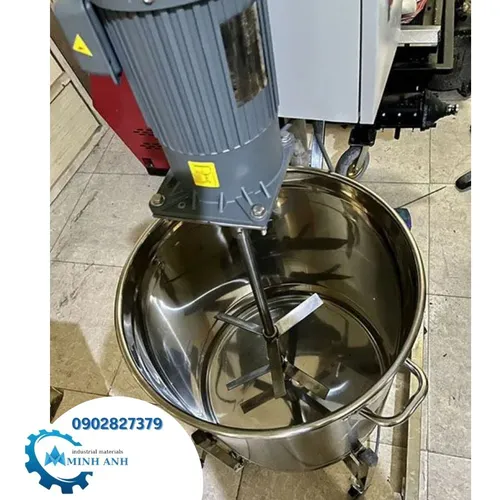 MÁY KHUẤY TRỘN 100 LÍT NÂNG HẠ CƠ