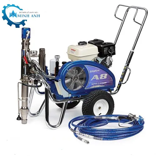 Máy Phun Bột Trét Tường Động Cơ Xăng GUKE – A8