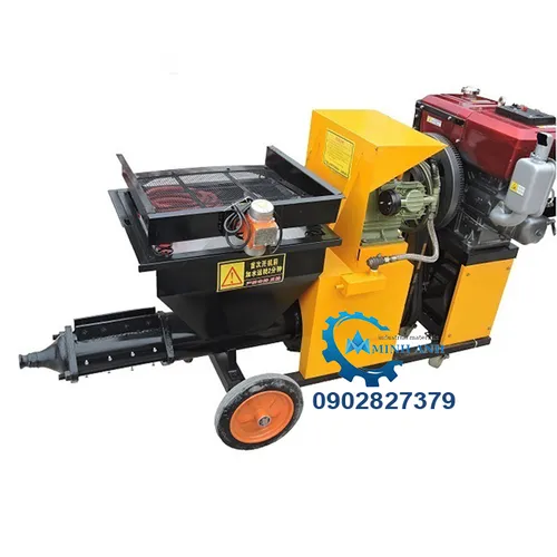 Máy Phun Vữa Chạy Dầu Diesel MT-6