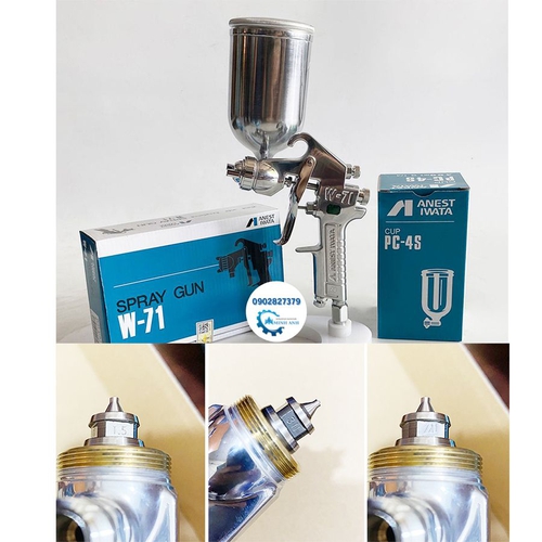 Súng Phun Sơn Anest Iwata W-71