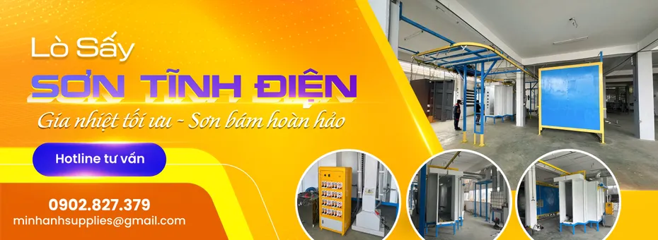 Lò sấy sơn tĩnh điện
