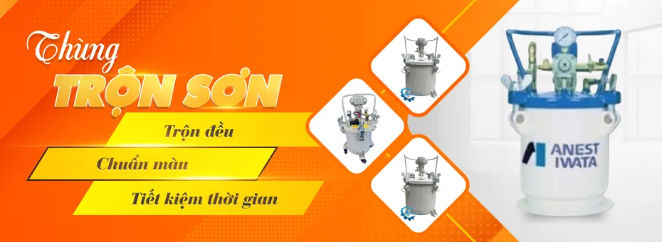 Thùng trộn sơn 