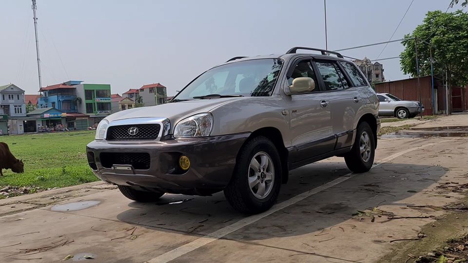 Hyundai SantaFe đời 2002 – 2004 Top xe ô tô 7 chỗ cũ dưới 200tr cho mọi người tham khảo