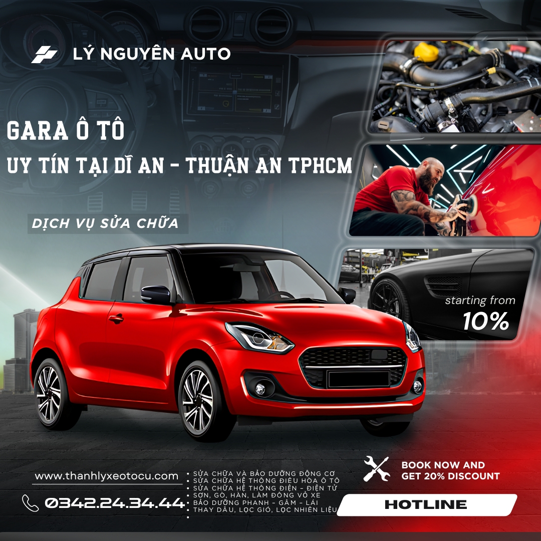 Gara Ô Tô Uy Tín Tại Dĩ An - Thuận An TPHCM Gara Ô Tô Uy Tín Tại Dĩ An - Thuận An TPHCM