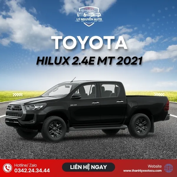 Xe ô tô cũ Toyota Hilux 2.4E Mt 2021