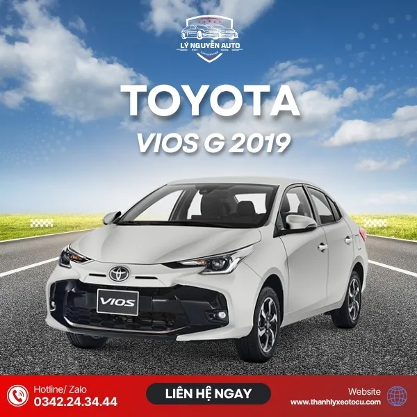 Xe ô tô cũ toyota Vios E đời 2019