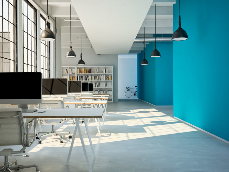 Ý tưởng mẫu thiết kế văn phòng làm việc hiện đại đẹp - ATALINK's Blog