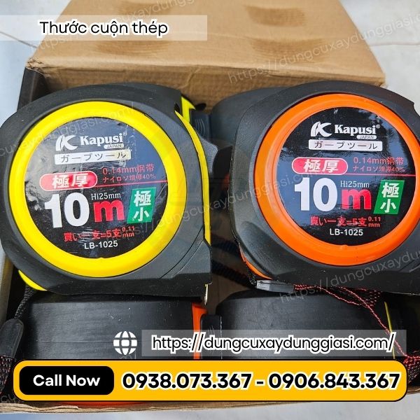 Thước cuộn thép 10m