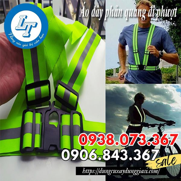 Áo dây phản quang đi phượt