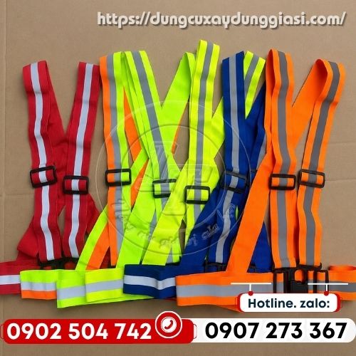 Áo dây phản quang đủ màu