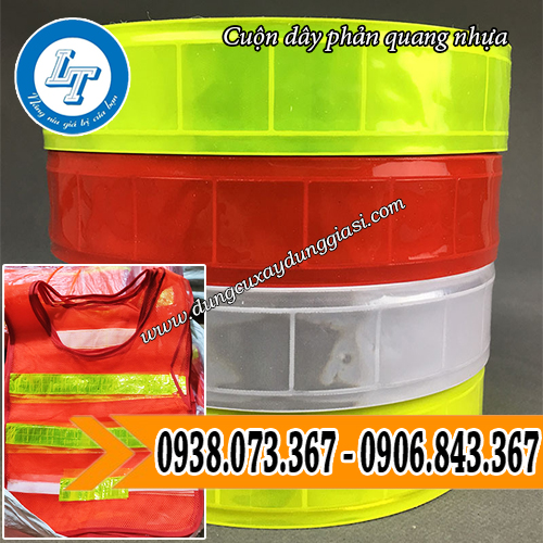 bán dây phản quang nhựa giá rẻ may áo bhlđ bán dây phản quang nhựa giá rẻ may áo bhlđ