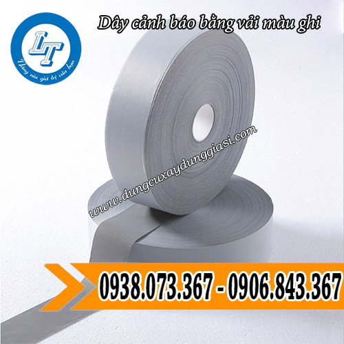 bán dây cảnh báo bằng vải màu ghi giá rẻ tại xưởng bán dây cảnh báo bằng vải màu ghi giá rẻ tại xưởng