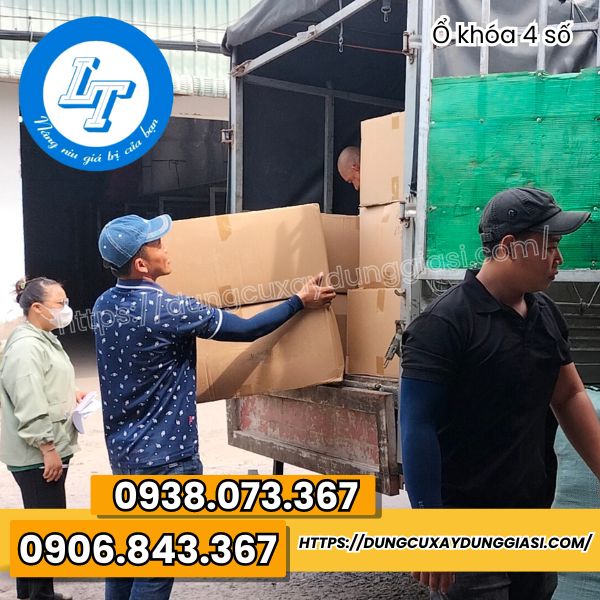 Bán ổ khóa 4 số cho khách