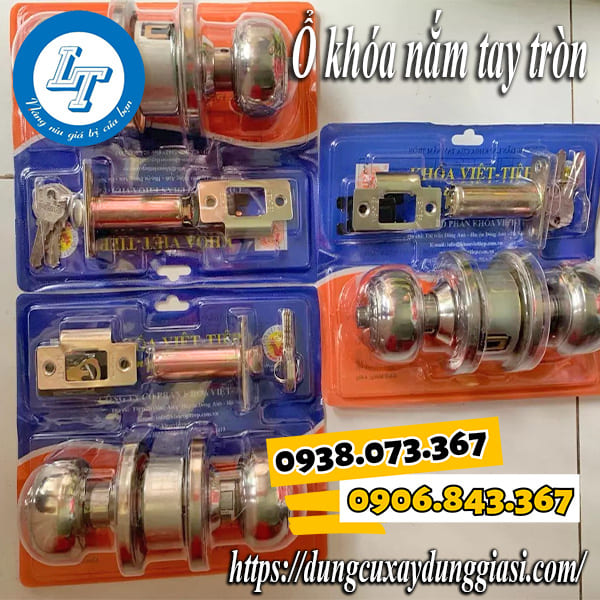 Bán ổ khóa nắm tay tròn giá sỉ