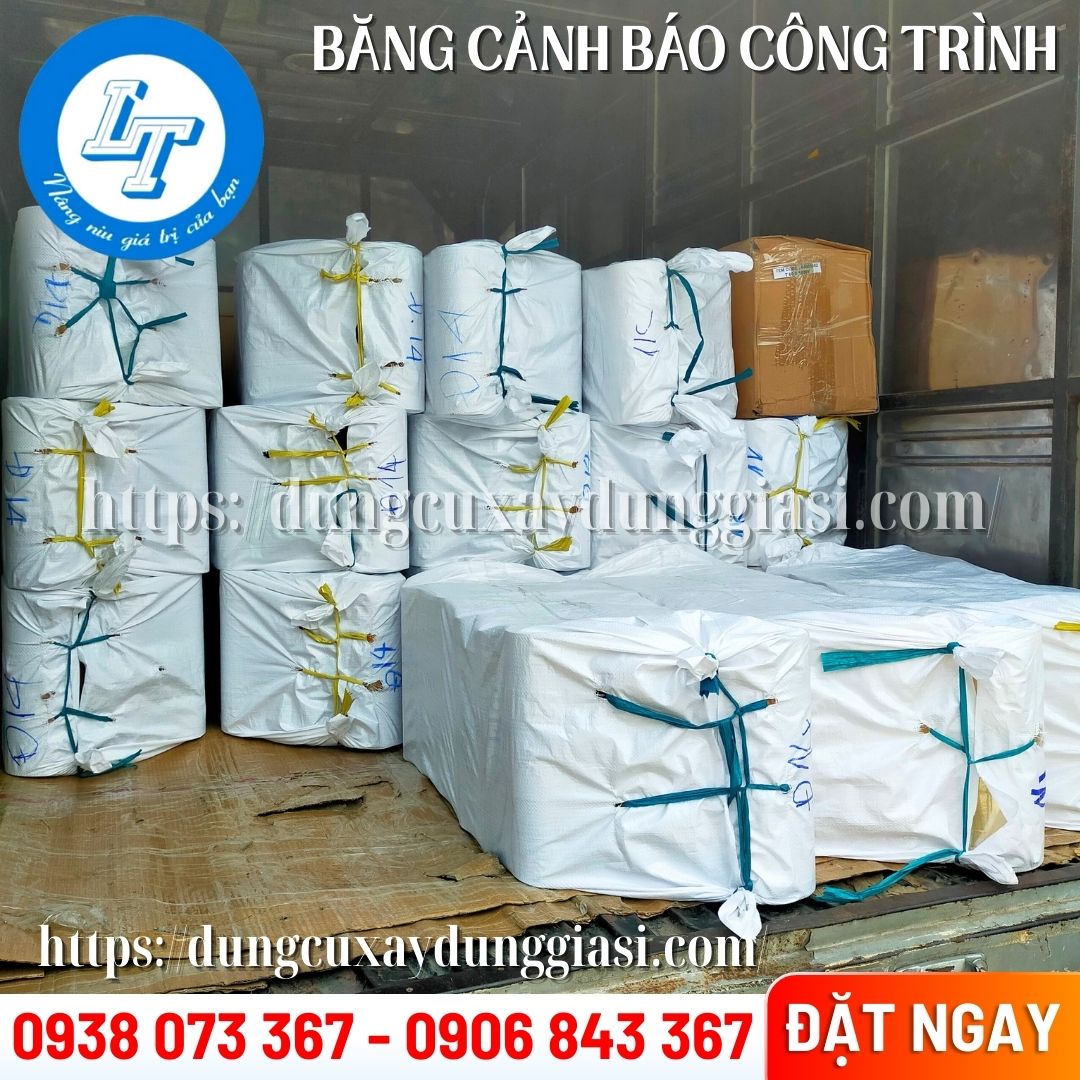 Xe hàng băng cảnh báo công trình an toàn cho khách sỉ