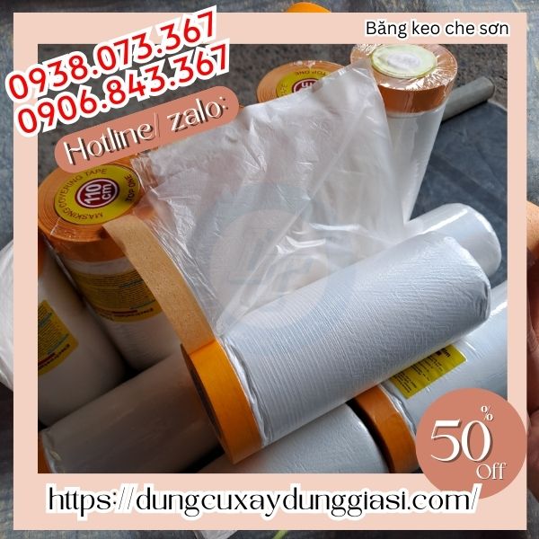 Băng keo che sơn bảo vệ bề mặt