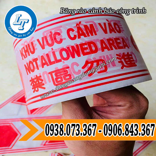 băng rào cảnh báo công trình có độ bền cao băng rào cảnh báo công trình có độ bền cao
