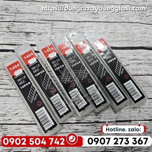 Báo giá lưỡi dao rọc giấy 18mm SDI 1404