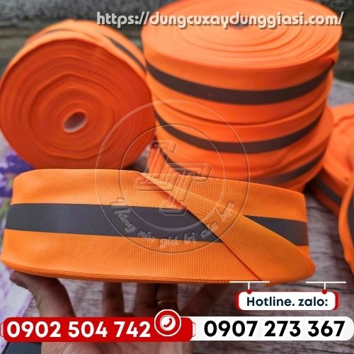 Dây phản quang vải cuộn 5cm