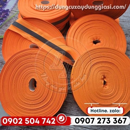 Báo giá sỉ dây phản quang vải cuộn 5cm