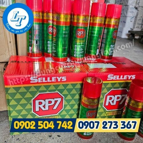 Chai xịt RP7 chống rỉ cho máy móc công nghiệp