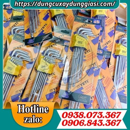 Bộ lục giác yeti chính hãng giá sỉ