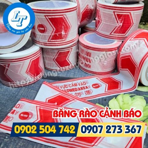 Băng rào cảnh báo khu vực cấm vào