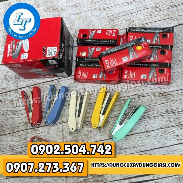 Dập ghim, bấm ghim mini đủ màu