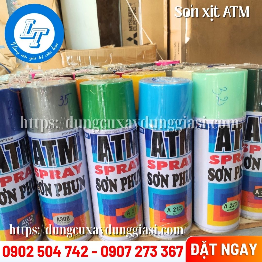 Sơn xịt ATM đủ màu