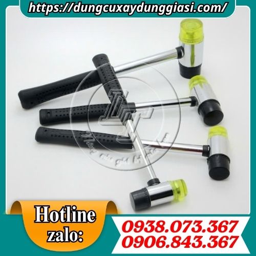 Búa cao su 2 đầu