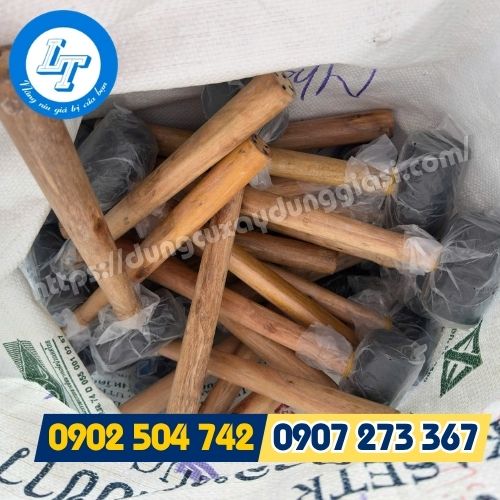 Búa cao su cán gỗ dùng lát gạch giá sỉ