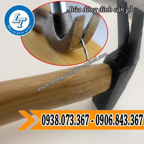 búa đóng đinh cán gỗ kiểu dáng sừng dê búa đóng đinh cán gỗ kiểu dáng sừng dê