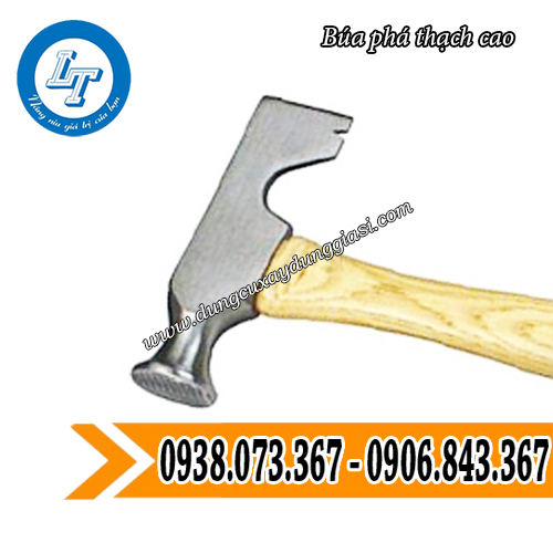 búa phá thạch cao đầu búa dạng lưỡi rìu búa phá thạch cao đầu búa dạng lưỡi rìu