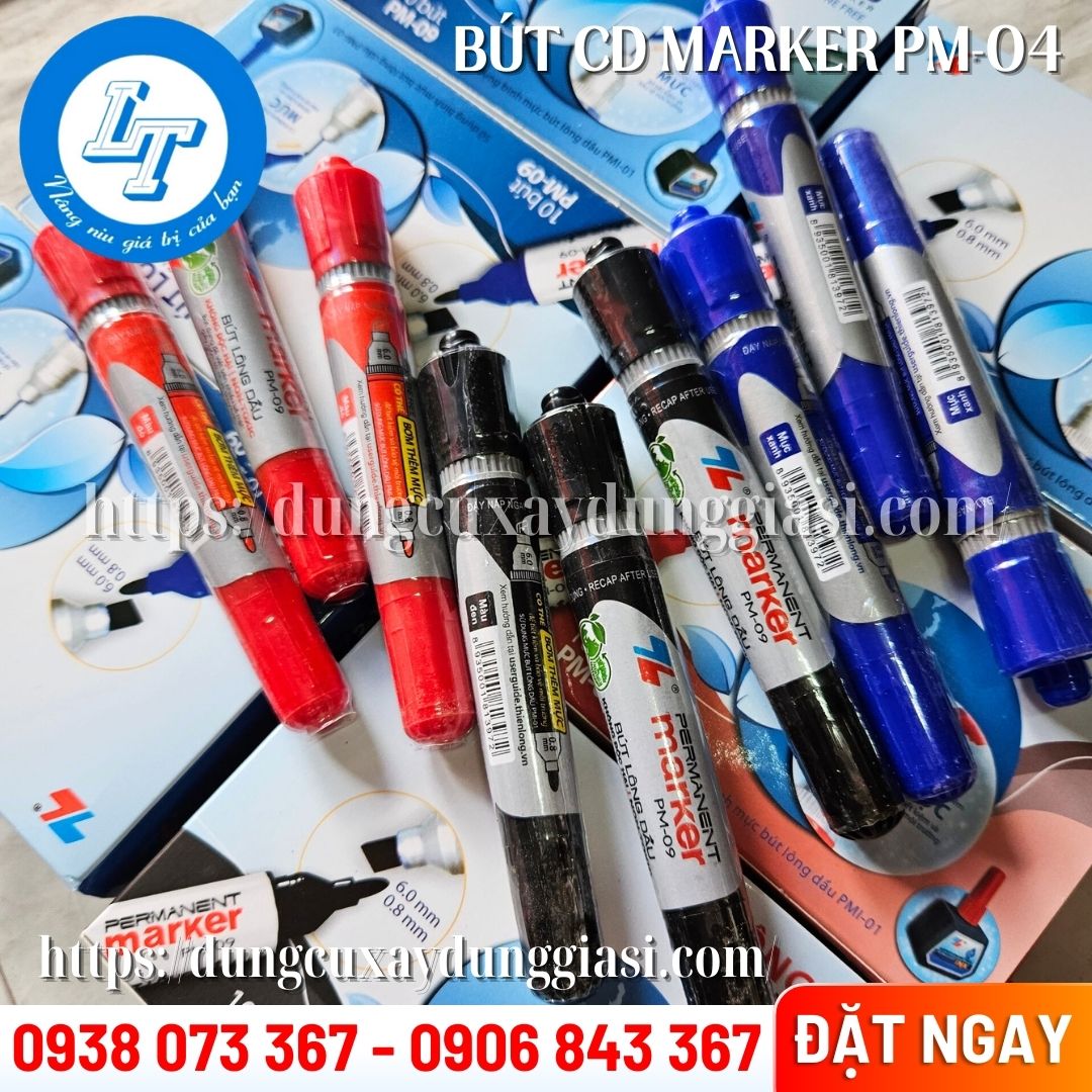 Bút CD marker PM04 giá sỉ dành cho đại lý văn phòng phẩm