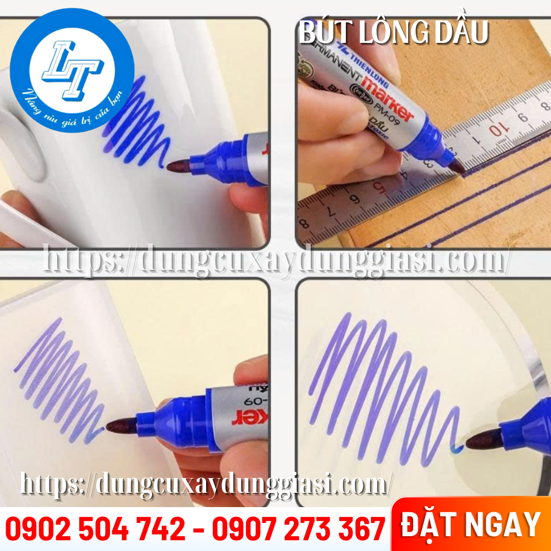 Bút lông dầu viết mượt, không phai màu