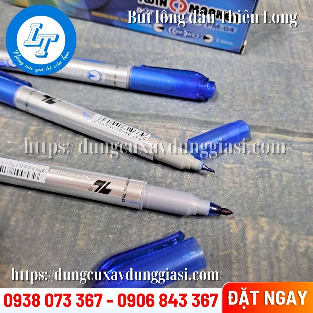 Bút lông dầu kim 2 đầu