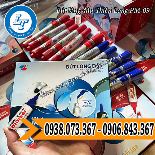 bút lông dầu thiên long pm-09 đầu to bút lông dầu thiên long pm-09 đầu to