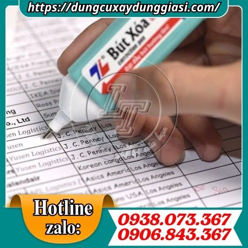 Bút xóa nước nhanh khô