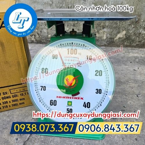 Cân đồng hồ nhơn hoà 100kg