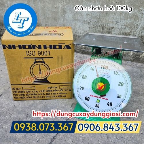 Cân đồng hồ nhơn hoà 100kg