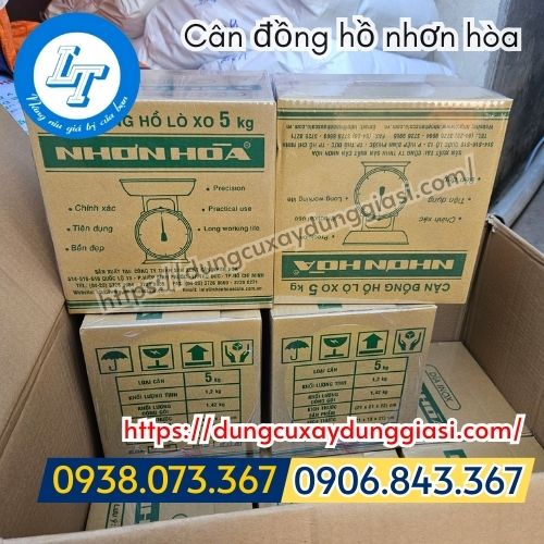 Cân đồng hồ nhơn hoa chất lượng