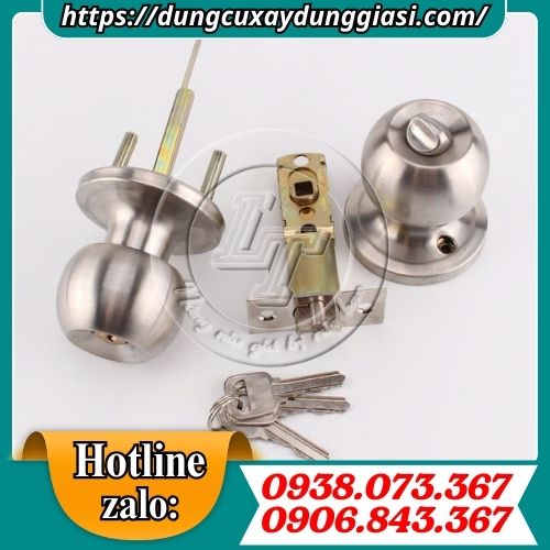 Cấu tạo khóa tay nắm tròn