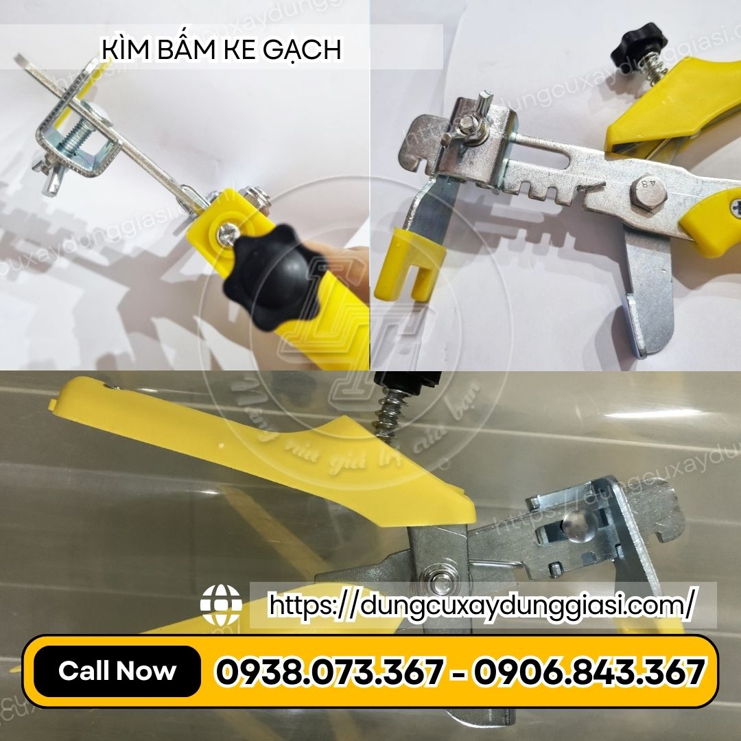 Cấu tạo kìm bấm ke