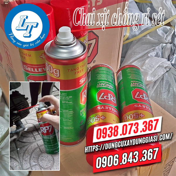 Chai xịt chống rỉ sét hàng chính hãng giá rẻ
