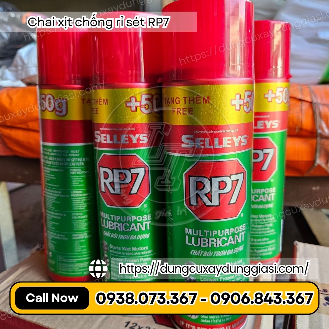 Chai xịt chống rỉ sét rp7