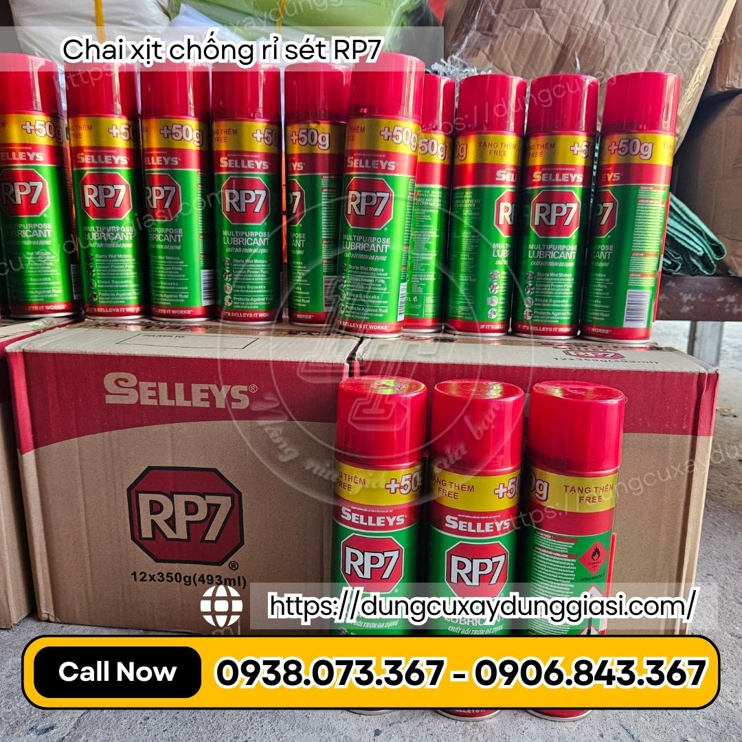 Chai xịt chống rỉ sét rp7 giá rẻ