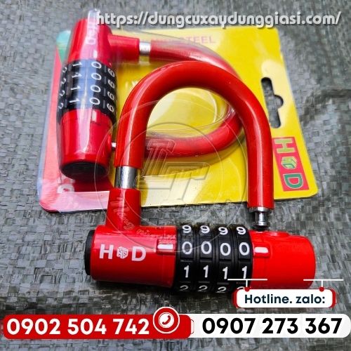 Ổ khoá chữ U mật mã 4 số